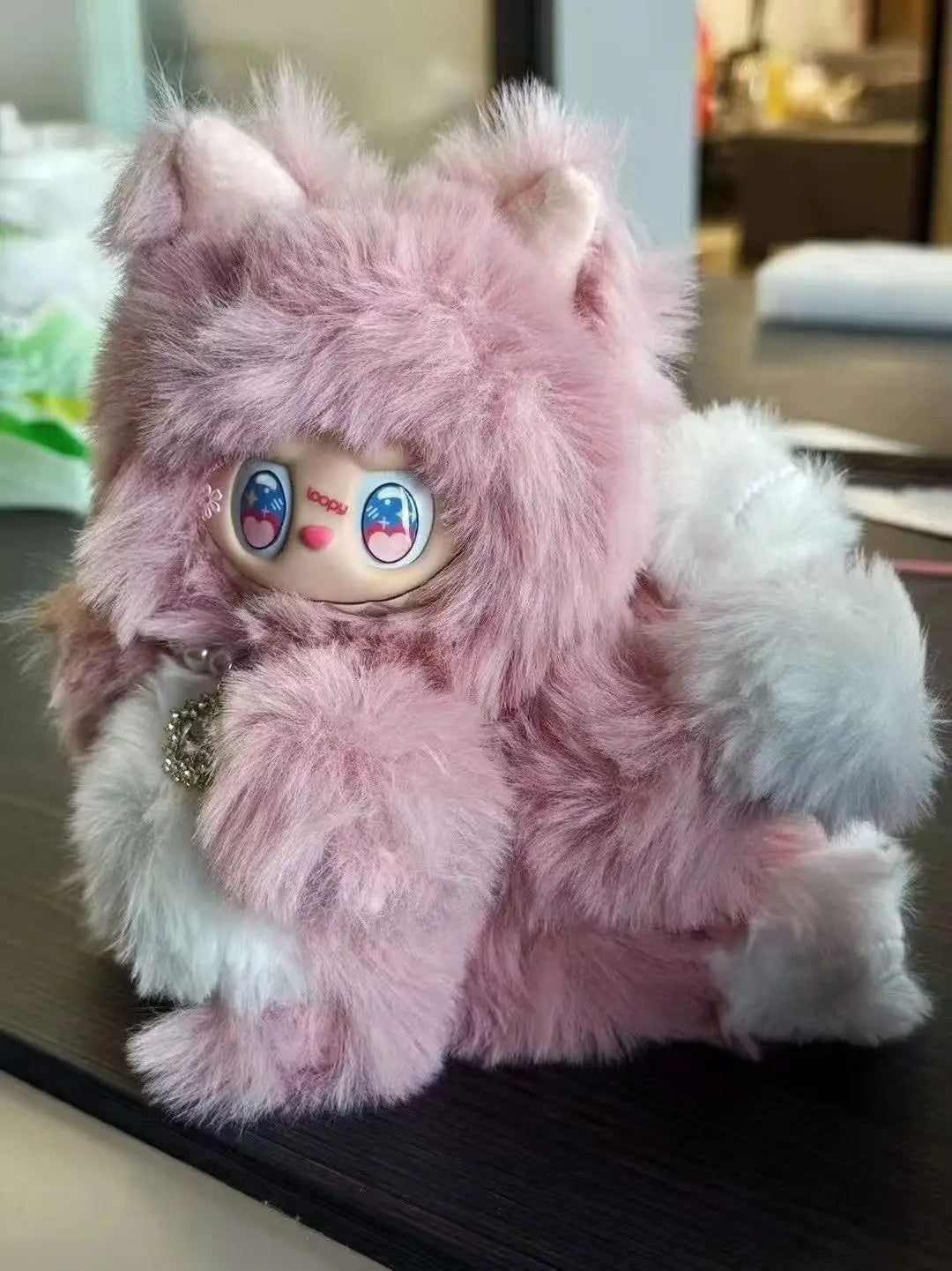 Custom Nine-Tailed Fox Labubu