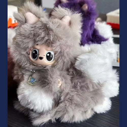 Custom Nine-Tailed Fox Labubu